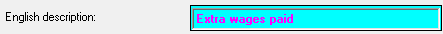8. English description