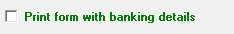6. Print form with banking details