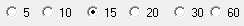 1. Adjust to nearest x minutes