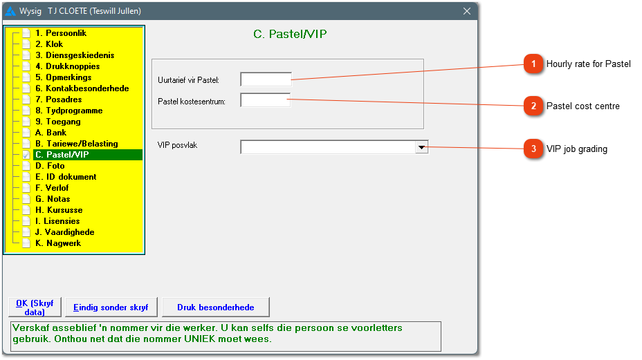 C. Pastel/VIP