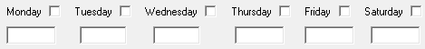 5. Working days and hours