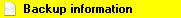 9. Backup information