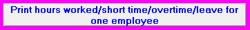 5. Print hours worked/short time/overtime/leave for one employee