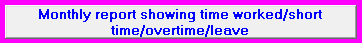 6. Monthly report showing time worked/short time/overtime/leave
