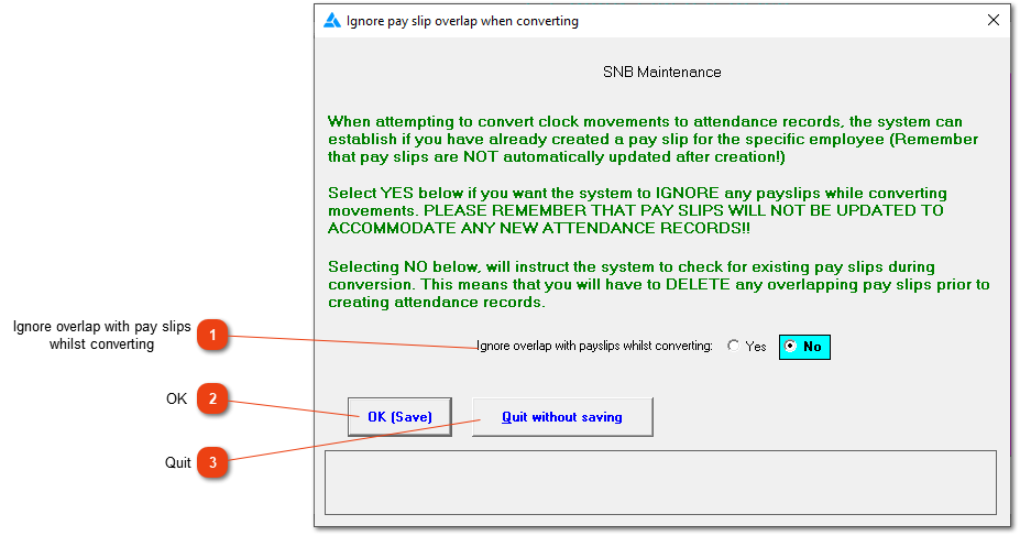 Ignore pay slip overlap when converting