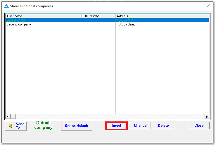 New companies