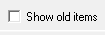 1. Show old items
