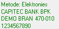 9. Bank information of employee