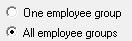 2. One/all employee groups