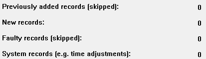 3. Record count