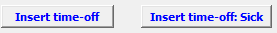 4. Insert time-off