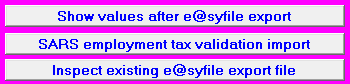 13. SARS employment tax validation import