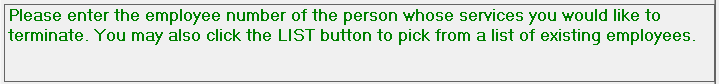 9. Help message